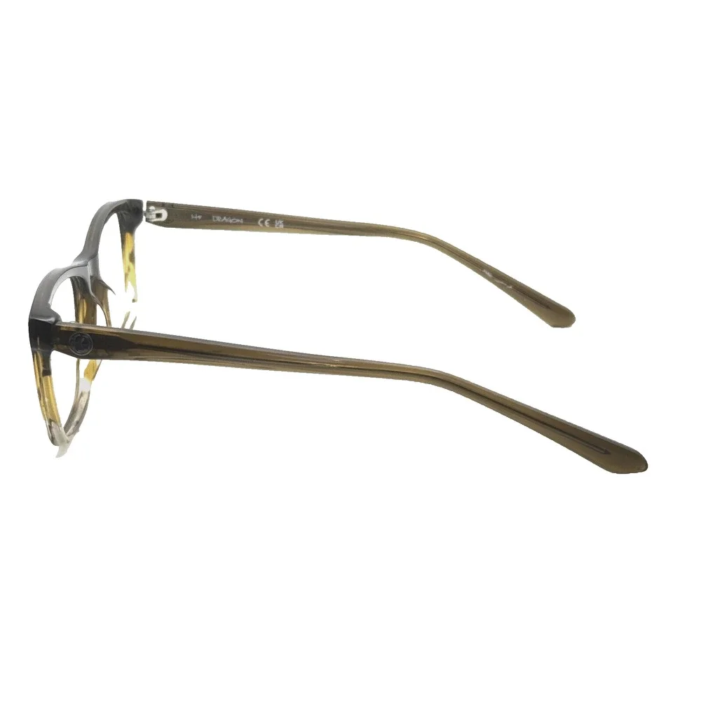 DRAGON DR2036 211 BROWN AUTHENTIC EYEGLASSES FRAMES 58-15-145 NO LENSES